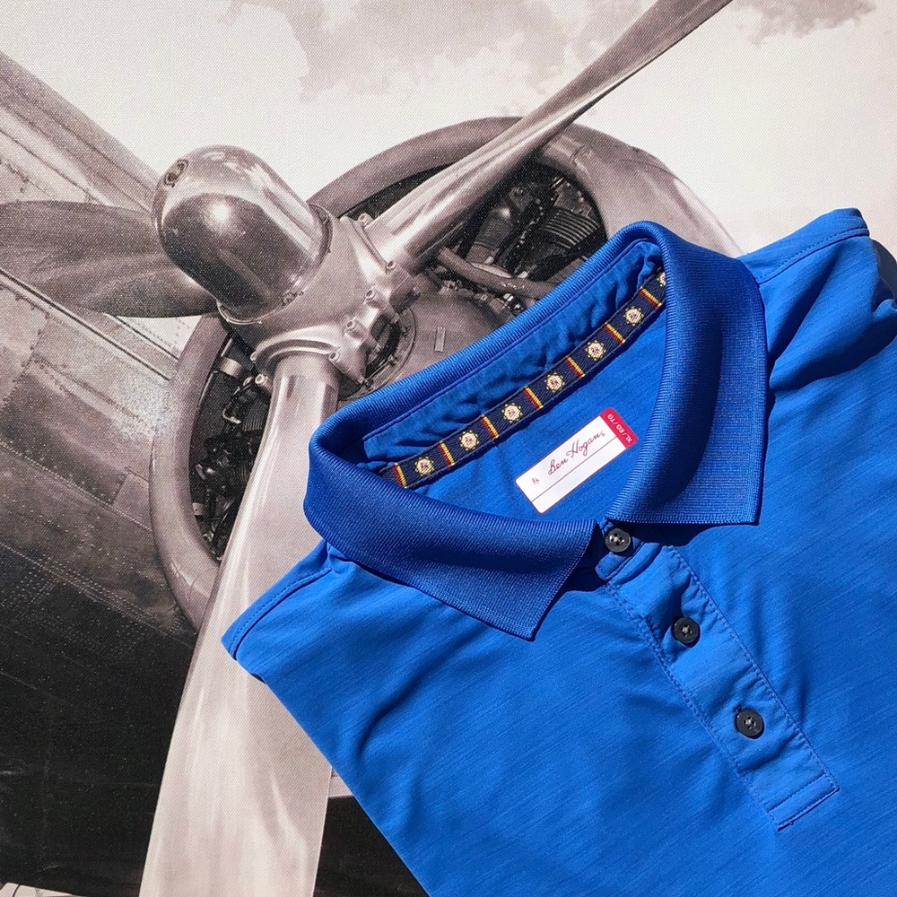 Ben Hogan Blue Performance Golf Polo Sz XL - Picture 6 of 8